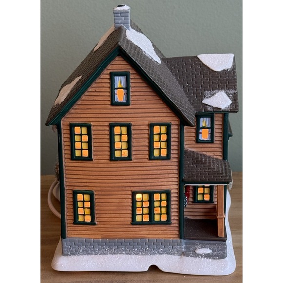 Department 56 A Christmas Story Ralphies House Lighted Village No Box - Picture 7 of 13